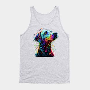 Drippy Dalmatian Tank Top